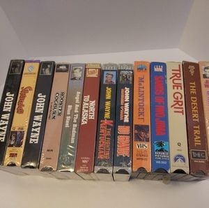 John Wayne VHS collection
